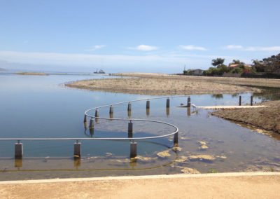 Malibu Lagoon watertable clock
