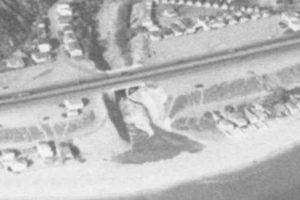 32. 1930 Highway re-alignment showing the Topanga Ranch Motel in upper right_Spence Collection UCLA