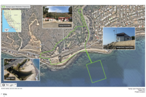 22. The Project Area. The Topanga Lagoon Restoration project area is managed by CA Dept of Parks & Rec within Topanga State Park (N of the PCH), CA Dept of Trans (area highways) & LA County Depart of Beaches & Harbor
